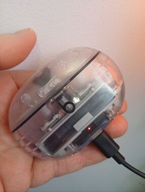 Authentic Beats Studio Buds + (Plus) Charging Case Only - Transparent